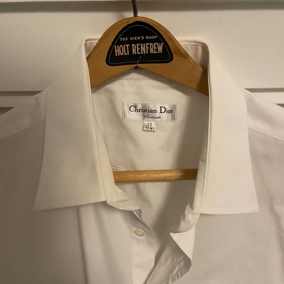 Christian Dior Men's White Dress Shirt - Picture 1 of 3